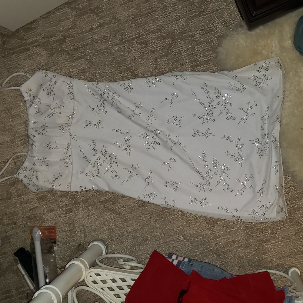White dress